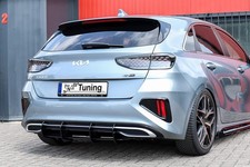 Gefräster Heckansatz Diffusor