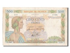 Geldschein, Frankreich, 500