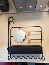 UMBRA Wandgarderobe Türgarderobe schwarz /walnussbraun