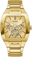 Guess GW0456G2 Phoenix Herren Armbanduhr 43mm Chronograph Edelstahl Gold