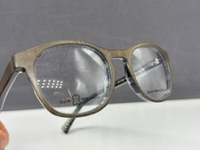 JF Rey Brille Damen Herren Rund Grau eckig Leder bezogen JF 1346 NP:390€