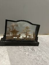 Korkdiorama, Diorama, Korkschnitzerei, Asiatika, China Kork