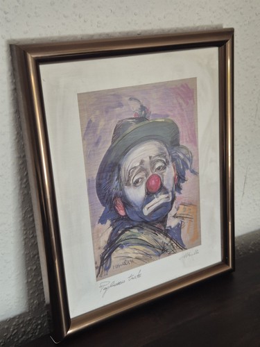 Trauriger clown bild - clown,