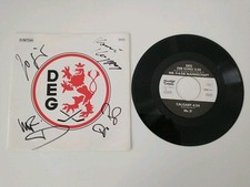Mr. D & Die Mannschaft – DEG Der Song 7" Single signiert! Düsseldorf Eishockey