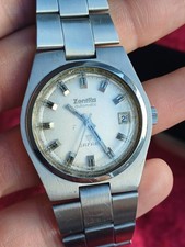 Zentra Safari Vintage Herren Armbanduhr Automatic Edelstahl