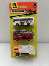 Matchbox 3 Pack Bus Espana