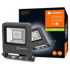 LED Fluter Scheinwerfer außen Strahler Garten Flutlicht Endura Dunkelgrau IP65