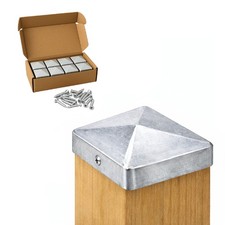 Pfostenkappen 9x9 pyramide
