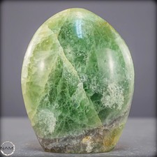 Natürliche Grüne Fluorit-Kristall Freiform - 877,72g