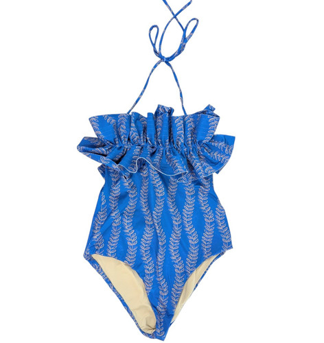Azulu ruffle bust - one, piece