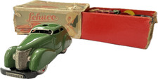 Schuco Fernlenk-Auto 3000, ab 1938, grün, mit funktionierendem Federwerk