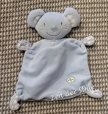 TOPOLINO TOPOMINI Schmusetuch Kuscheltuch Maus blau 