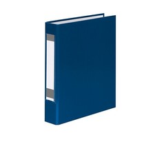 Ringbuch mit Rückenschild /