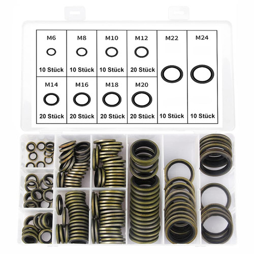 Dichtungsringe set 150 - dichtungsringe, stück
