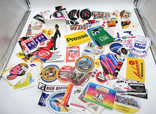 Sticker Aufkleber Konvolut - über 300 Stück Lebenmittel, Fernsehsender, MTV, DB