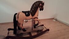 *SCHAUKELPFERD HOLZ ANTIK DEKOOBJEKT*