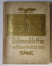 Ruhmesblätter Deutscher Geschichte komplett, Eckstein-Halpaus GmbH.