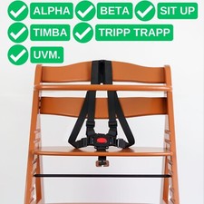 Hochstuhl Sicherheitsgurt mitwachsender Kinderschutzgurt 5Punkt Gurtsystem Stuhl