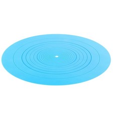 1X(295 mm Silikon-Plattenspielermatte, -Vibration-Slipmat, Schallplattenmat2356