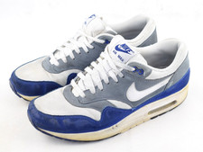 Nike Air Max 1 Essential White Deep Royal Blue EU 42,5 US 9 Airmax 537383-414