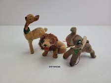 3x Tiere Elefant, Löwe, Reh