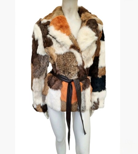 Echt kaninchenfell vintage - echt,