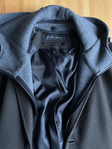 Zara mantel wollmantel herren - mantel,