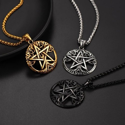 Halskette pentagramm wicca - pentagramm,