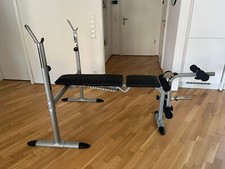 Lanhantelbank Kettler Primus 100 klappbar mit Beincurler