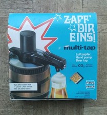 Original multi-tap Zapf Dir Eins Luftzapfer für alle Bierdosen mit 4 und 5 Liter