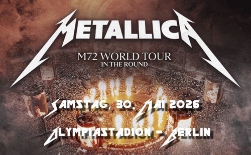 Ticket metallica - x,
