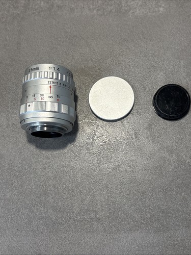 Ampex vidicon mount lens - ampex,