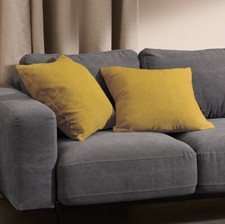 Deko Kissenbezug 40x40 45x45 50x50 30x50 Kissenhülle Feinsamt Sofakissen Samtig