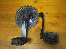 Shimano Alu MTB Kurbelsatz Kurbelgarnitur 48/38/28 Zähne Kurbellänge 170