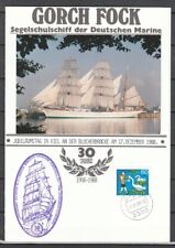 Geb 78) Schiffe: GORCH FOCK, Segelschulschiff der deutschen Marine ! 2 Scans !