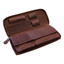 Echtleder Tabak Drehtasche