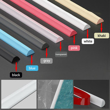 1stk Selbstklebend Silikon Wasserbarriere 50/100/200cm Biegbar Für Duschbarriere