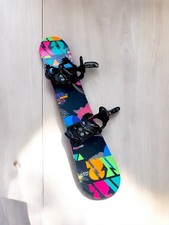 K2 Va Va Voom VVV Rocker Snowboard 143 mit K2 Cinch Debut Bindung
