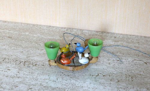 Alte puppenstubenlampe - alte,