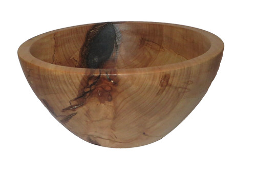 Schale aus gestockter buche - gestockter,
