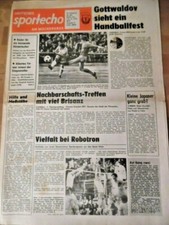 DEUTSCHES SPORTECHO 1./2. Dezember 1978 Handball-WM DDR-Fußball EMQ Fechten