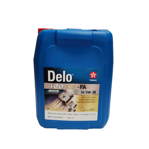 Texaco delo 400 - xsp-fa, sae