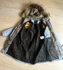 Blonde damen parka jacke - damen,