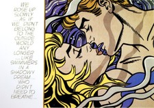 Roy Lichtenstein - We rose and slowly