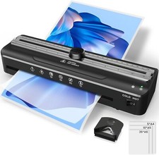 Laminiergerät A4  Raycial Laminiermaschine schnelles Aufwärmen ABS-Funktion