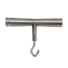 Edelstahl Knot Puller Knotenbinder Knotenzieher Schlaufenzieher Karpfen T-Haken