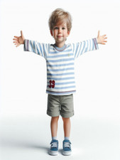 Adams Baby Jungen Langarmshirt