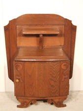 KM 349 Extravaganter Jugendstil Nachttisch Kastanie aus Frankreich um 1930 Antik