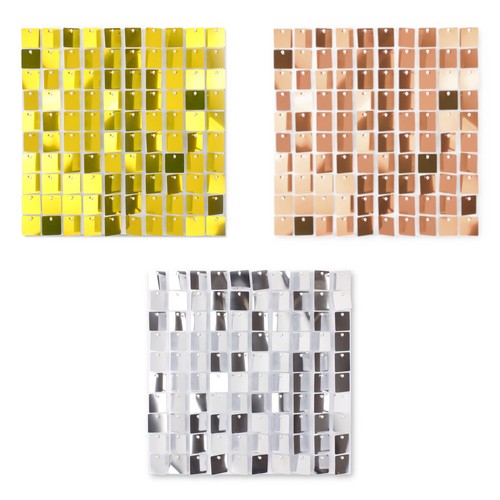 Paillettenwand platte 30x30cm - paillettenwand,,
