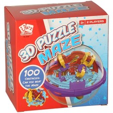 Labyrinth ball puzzle - 3d,